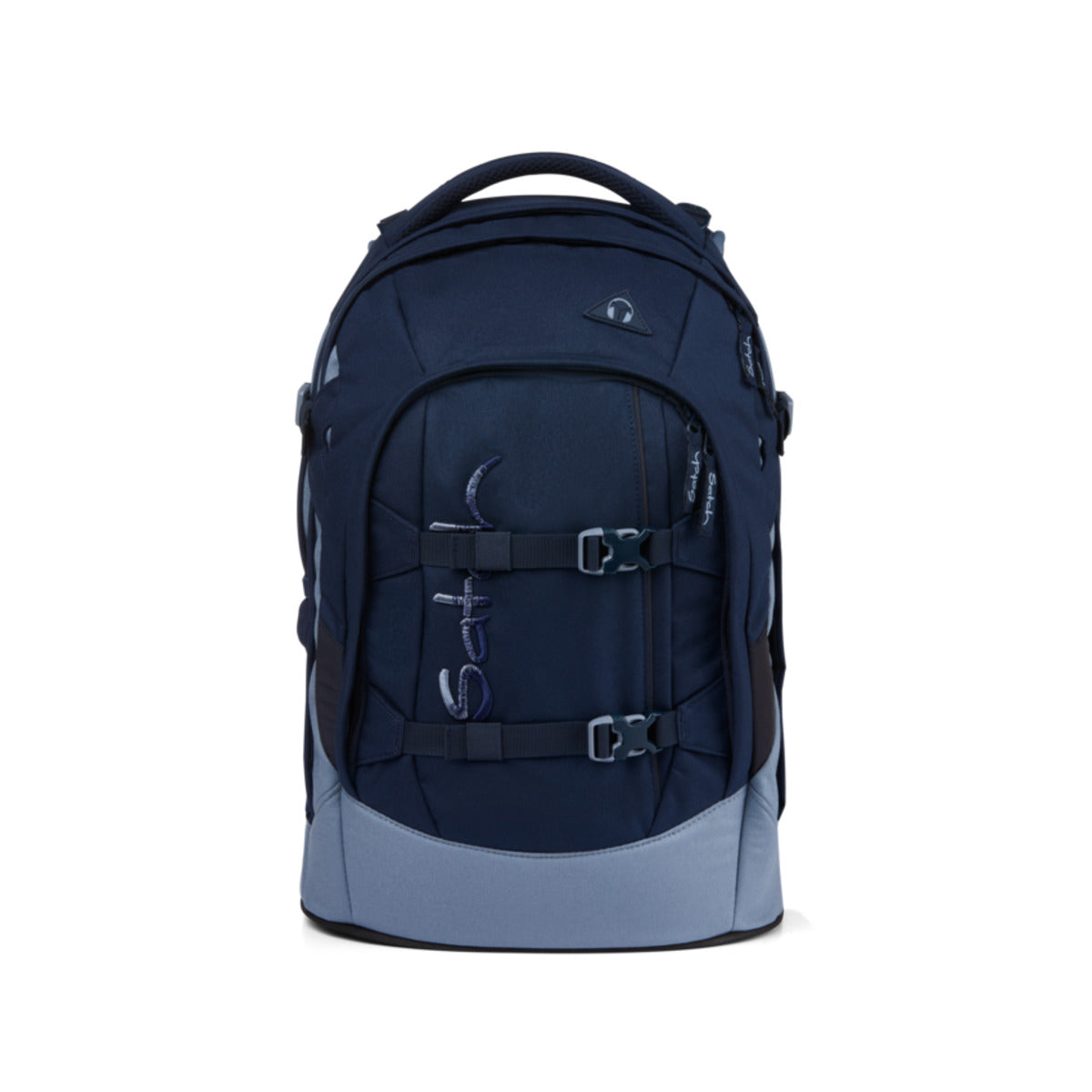 Satch PACK Schulrucksack Solid Blue, 30 Liter