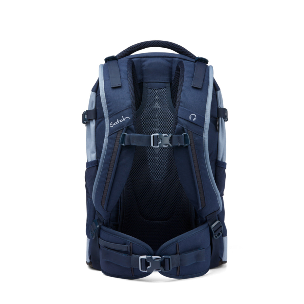 Satch PACK Schulrucksack Solid Blue, 30 Liter