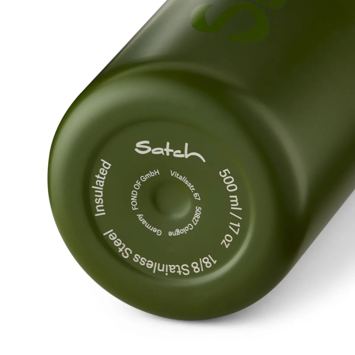 Satch Trinkflasche Olive Steel, 500 ml