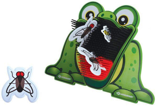 Schildkröt Füttere den Frosch
