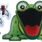 Schildkröt Füttere den Frosch