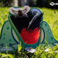 Schildkröt Füttere den Frosch