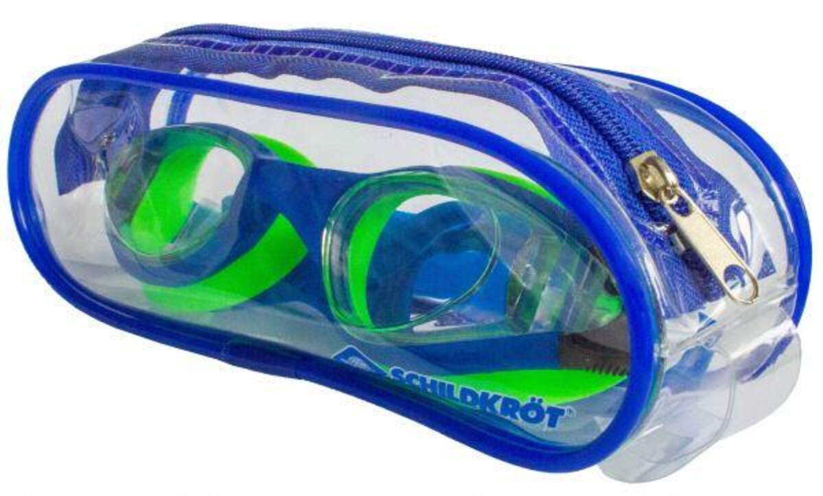 Schildkröt Junior Schwimmbrille Capri 5+, Blau-Grün