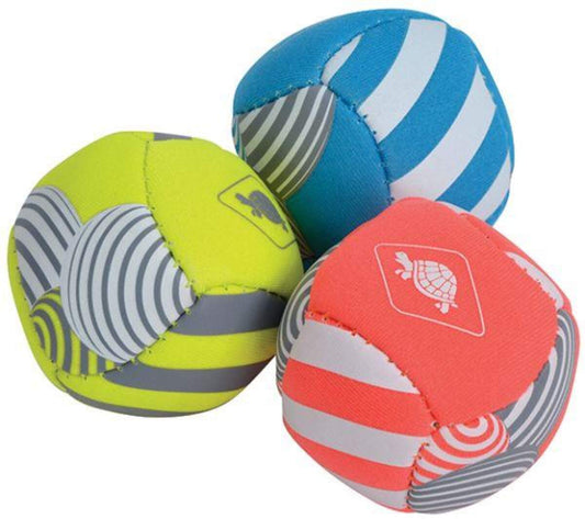 Schildkröt Neopren Mini-Fun-Bälle, 3 Stück