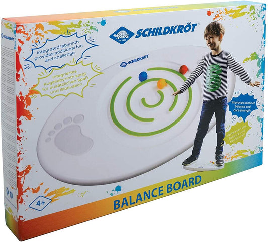 Schildkröt Unisex Jugend Kids Balance Board, Weiß, One Size
