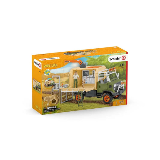 Schleich® 42475 Wild Life Großer Truck Tierrettung