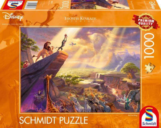 Schmidt Spiele Puzzle - Disney - König der Löwen, 1000 Teile