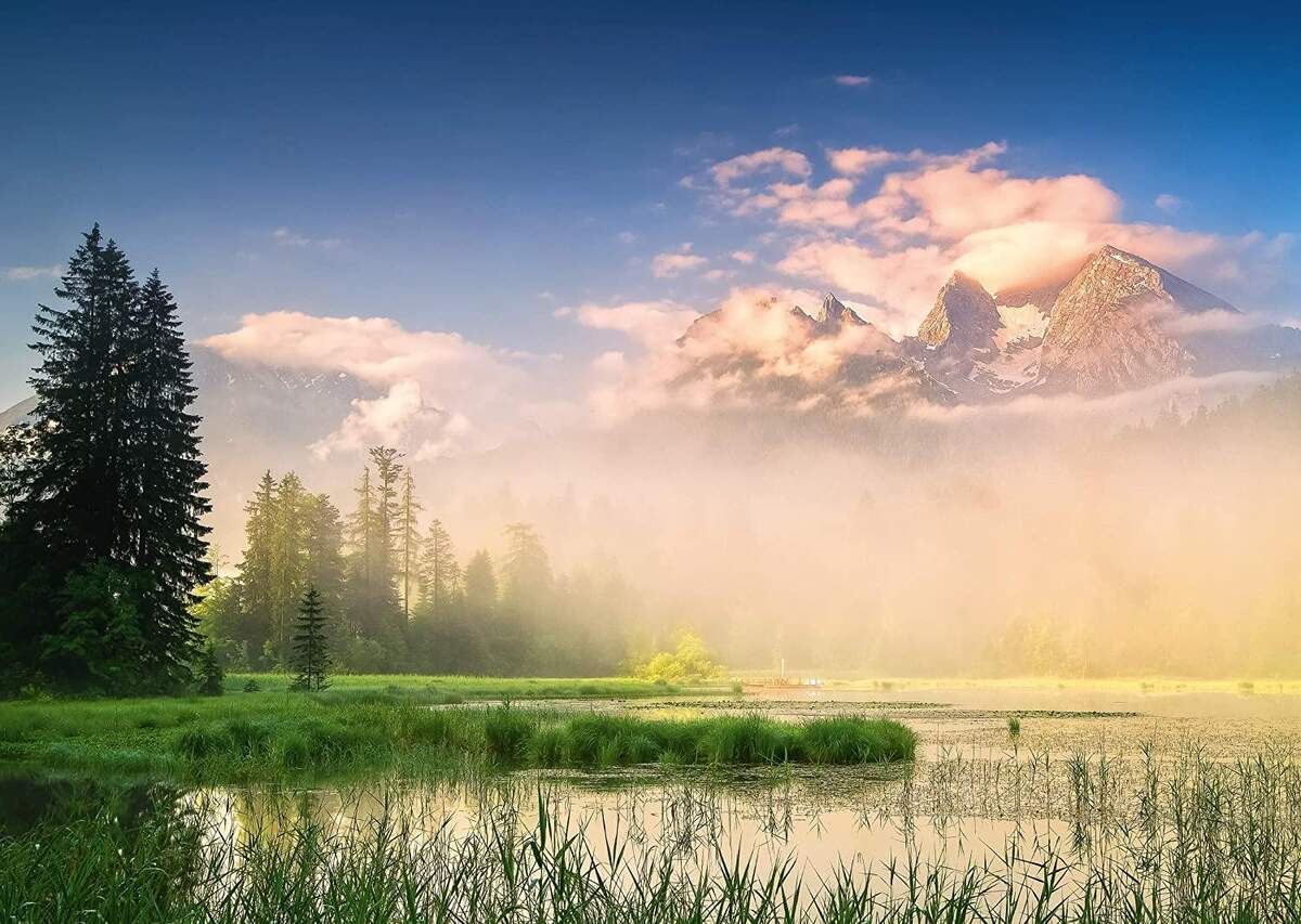 Schmidt Spiele Puzzle - Taubensee, 1000 Teile