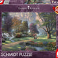 Schmidt Spiele Puzzle - Thomas Kinkade, Spirit, Weg des Glaubens, 1000 Teile