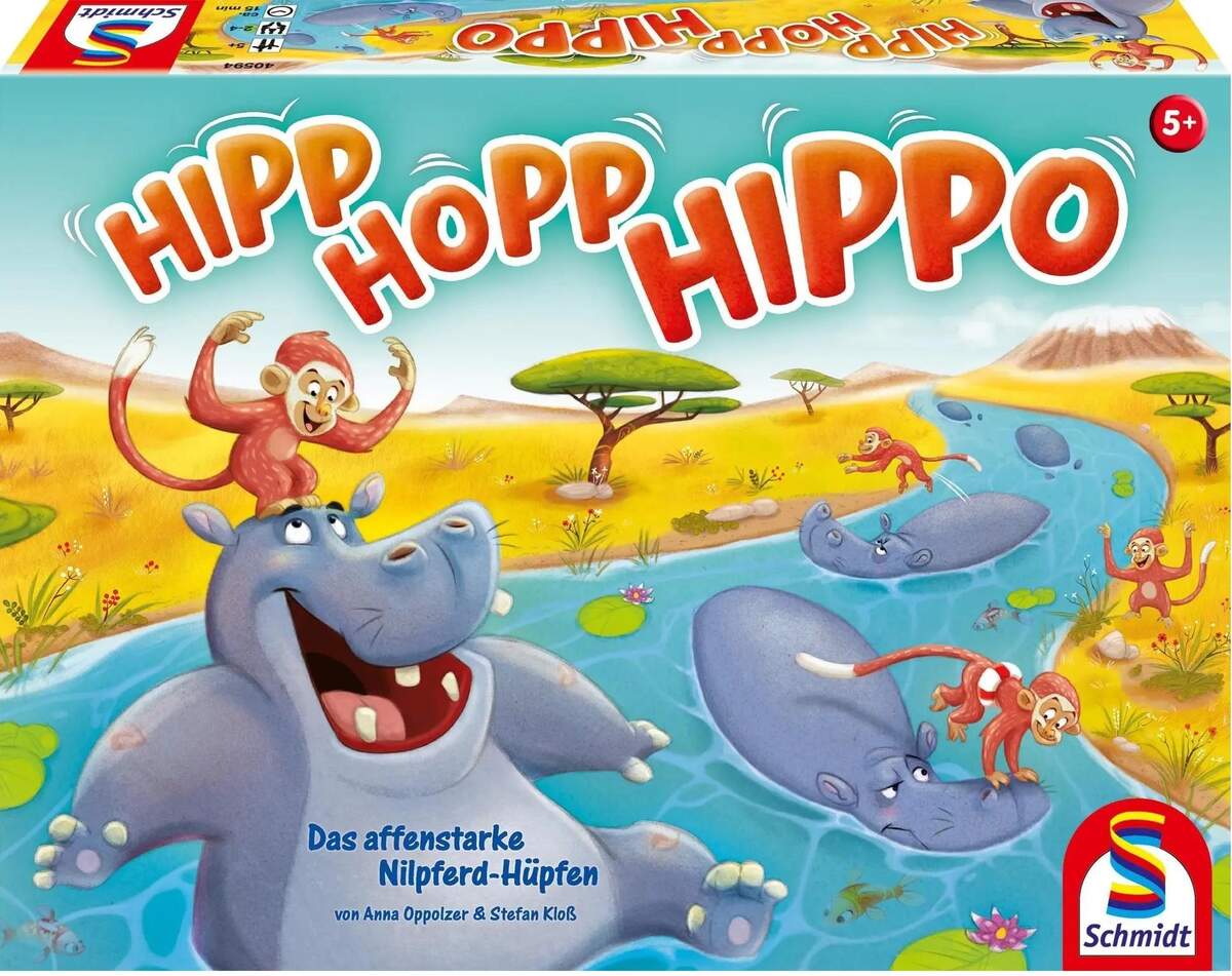 Schmidt Spiel Hipp Hopp Hippo