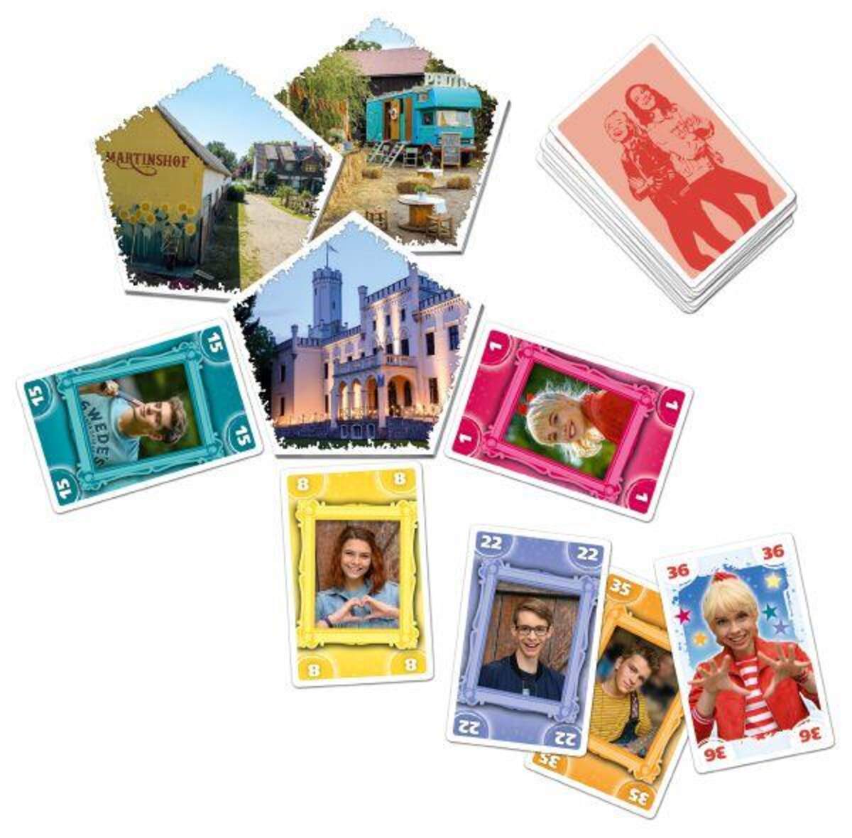 Schmidt Spiele Bibi & Tina, Kartenspiel zur Serie