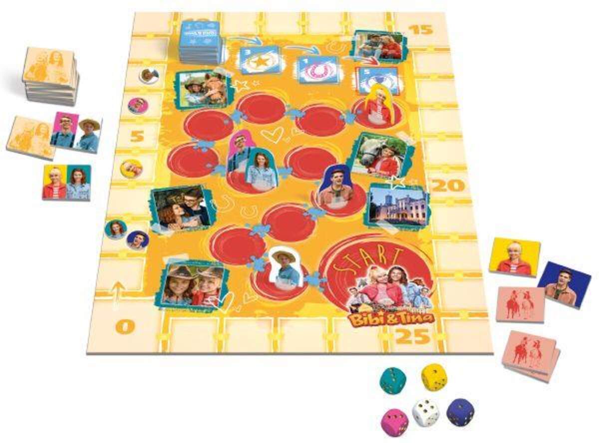 Schmidt Spiele Bibi & Tina, Das Spiel zur Serie