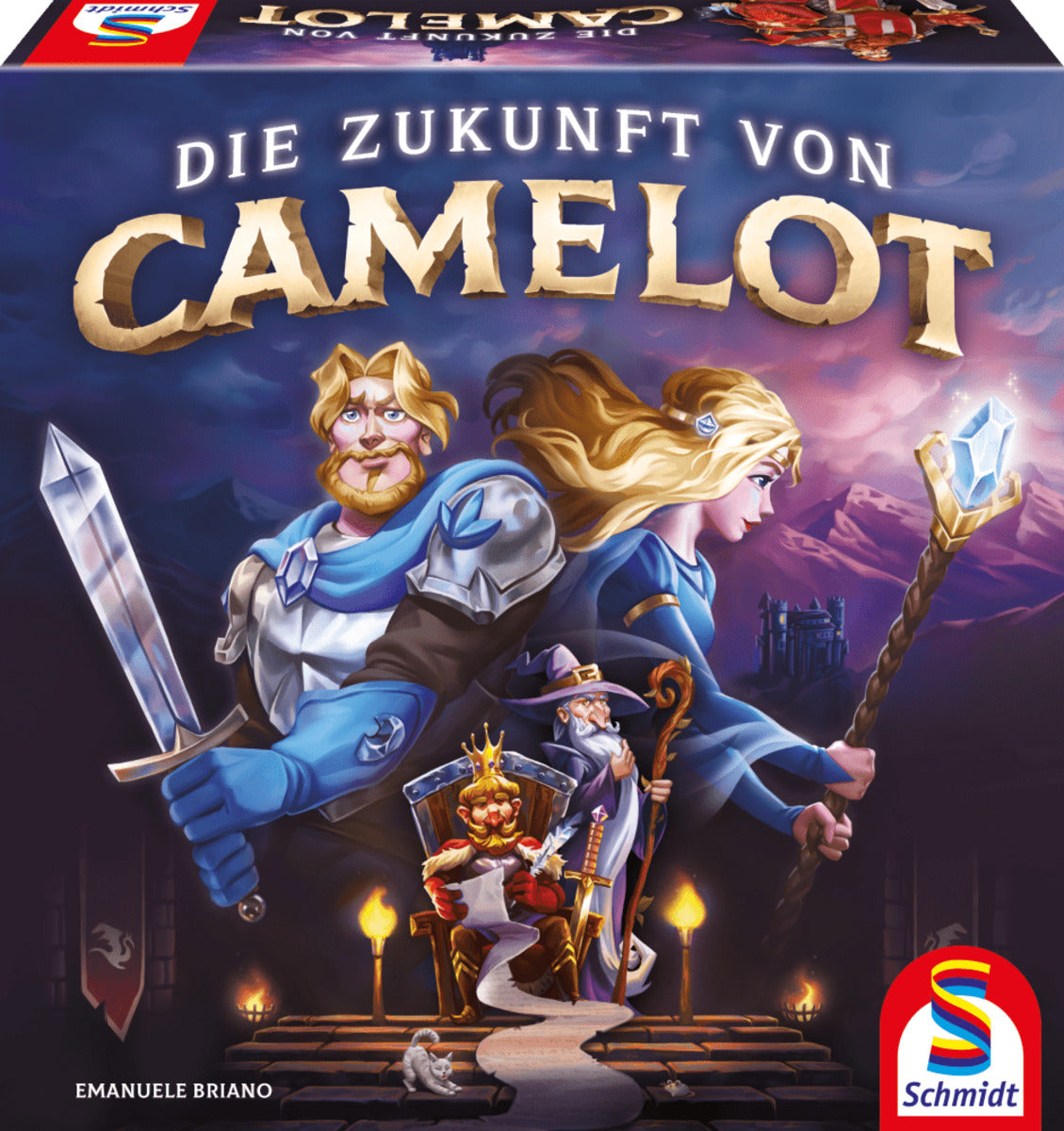 Schmidt Spiele Die Zukunft von Camelot, Familienspiel