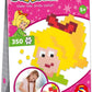 Schmidt Spiele Puzzle - Jixels Bibi Blocksberg 1 Motiv mit Designvorlage, 350 Teile