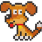 Schmidt Spiele Puzzle - Jixels Hund, 350 Teile, 1 Motiv mit Designvorlage