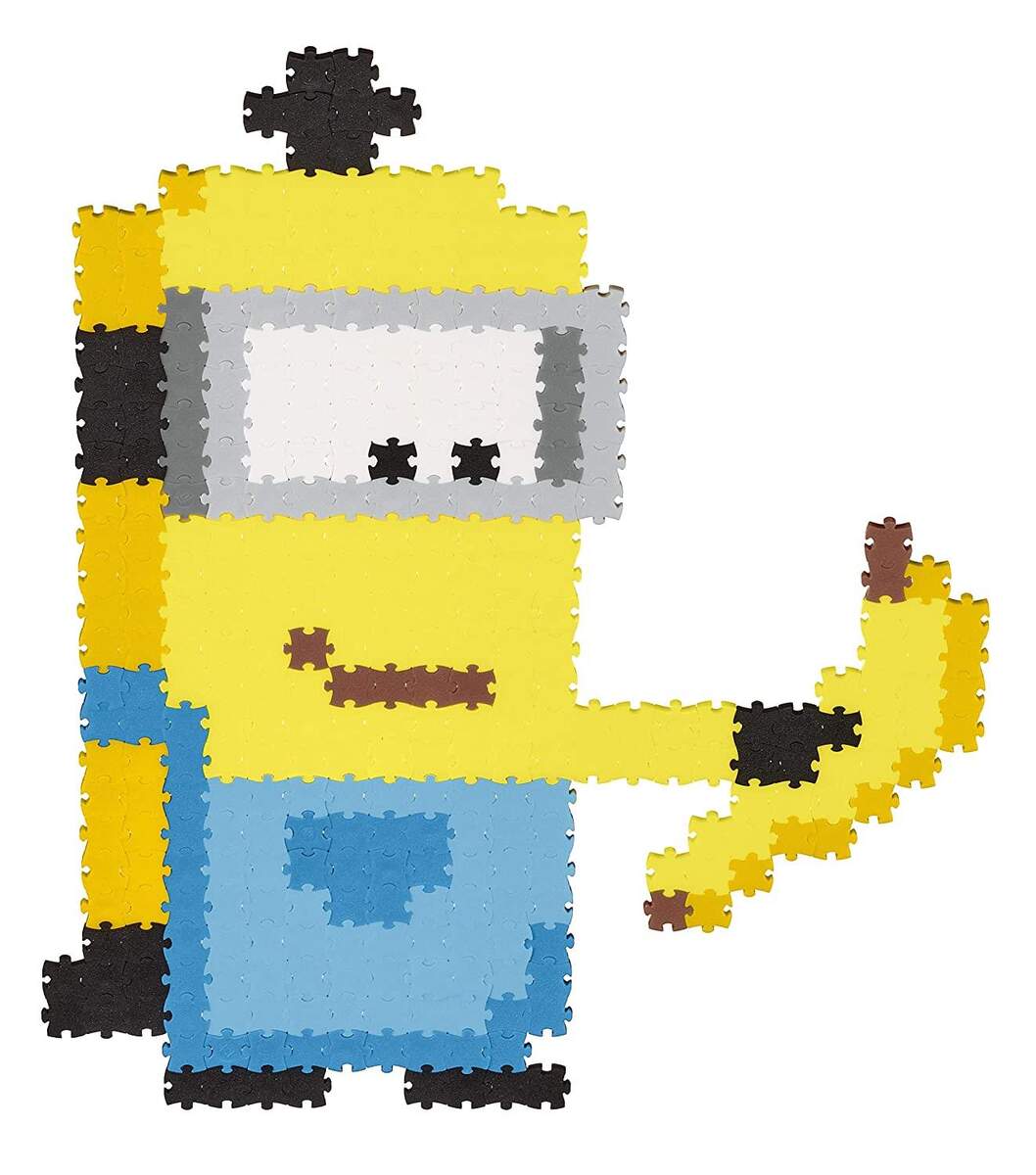 Schmidt Spiele Puzzle - Jixels Minions, 700 Teie, 2 Motive mit Designvorlage