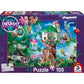 Schmidt Spiele Kinderpuzzle - Playmobil®: Ayuma - Der magische Feenwald, 100 Teile