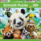 Schmidt Spiele KinderPuzzle - Einfach tierisch!, 200 Teile