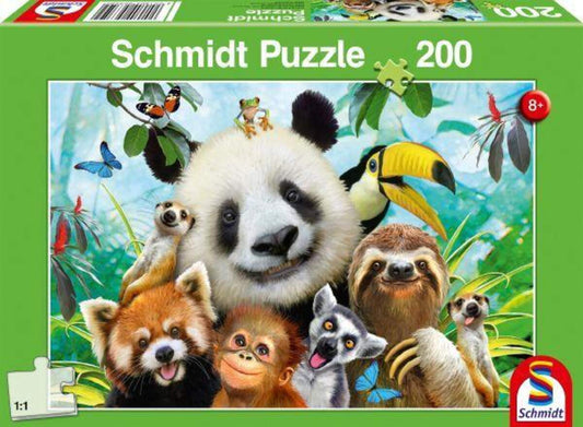Schmidt Spiele KinderPuzzle - Einfach tierisch!, 200 Teile