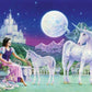 Schmidt Spiele KinderPuzzle - Einhorn, mit Add-on Puschel-Anhänger, 200 Teile