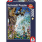 Schmidt Spiele Puzzle - Im Tal der Wasserfeen, 2000 Teile