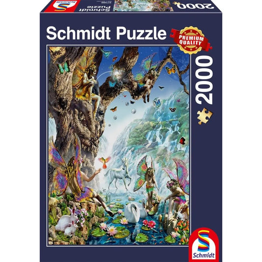 Schmidt Spiele Puzzle - Im Tal der Wasserfeen, 2000 Teile