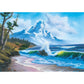 Schmidt Spiele Puzzle - Bob Ross: Berg am Meer, 1000 Teile