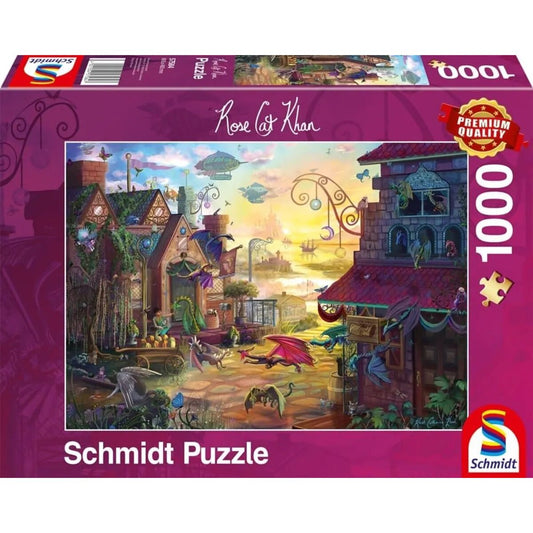 Schmidt Spiele Puzzle - Drachenpost, 1000 Teile