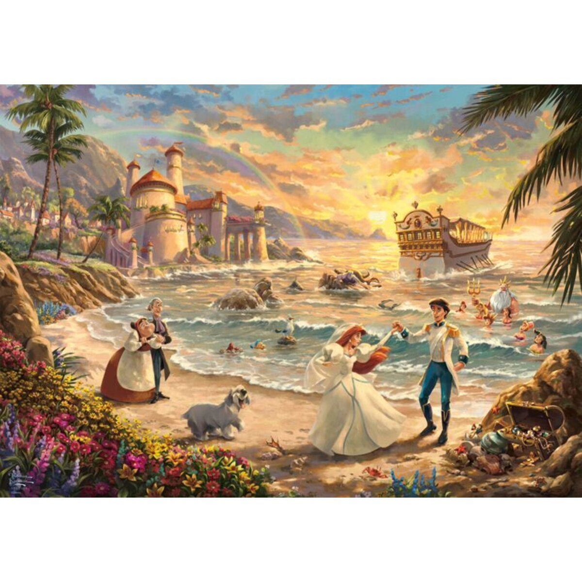 Schmidt Spiele Puzzle - Disney, Snow White and the Queen, 1000 Teile