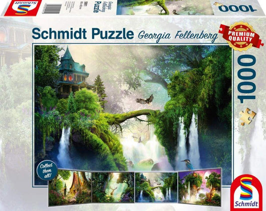 Schmidt Spiele Puzzle - Verwunschene Quelle, 1000 Teile
