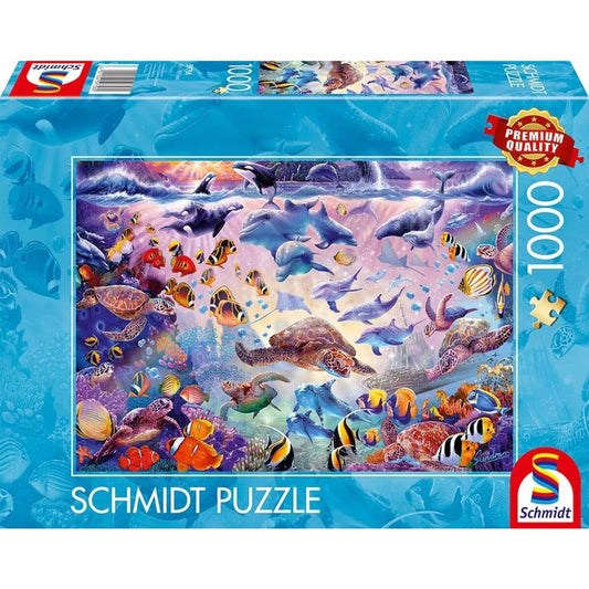 Schmidt Spiele Puzzle - Majestät des Ozeans, 1.000 Teile