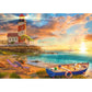 Schmidt Spiele Puzzle - Sonnenuntergang in der Leuchtturm-Bucht, 1000 Teile