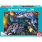Schmidt Spiele Puzzle - Weltraumspaß, 100 Teile