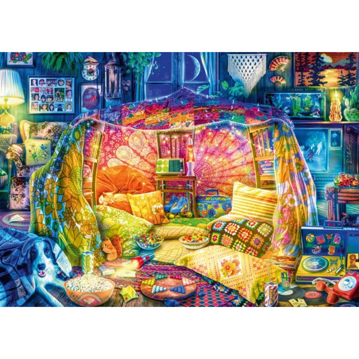 Schmidt Spiele Puzzle - Gemütliche Höhle, 1000 Teile