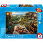Schmidt Spiele Puzzle - Frühstück mit Aussicht, 1000 Teile