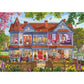 Schmidt Spiele Puzzle - Haus im Frühling, 1000 Teile
