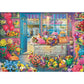 Schmidt Spiele Puzzle - Bunter Blumenladen, 1000 Teile