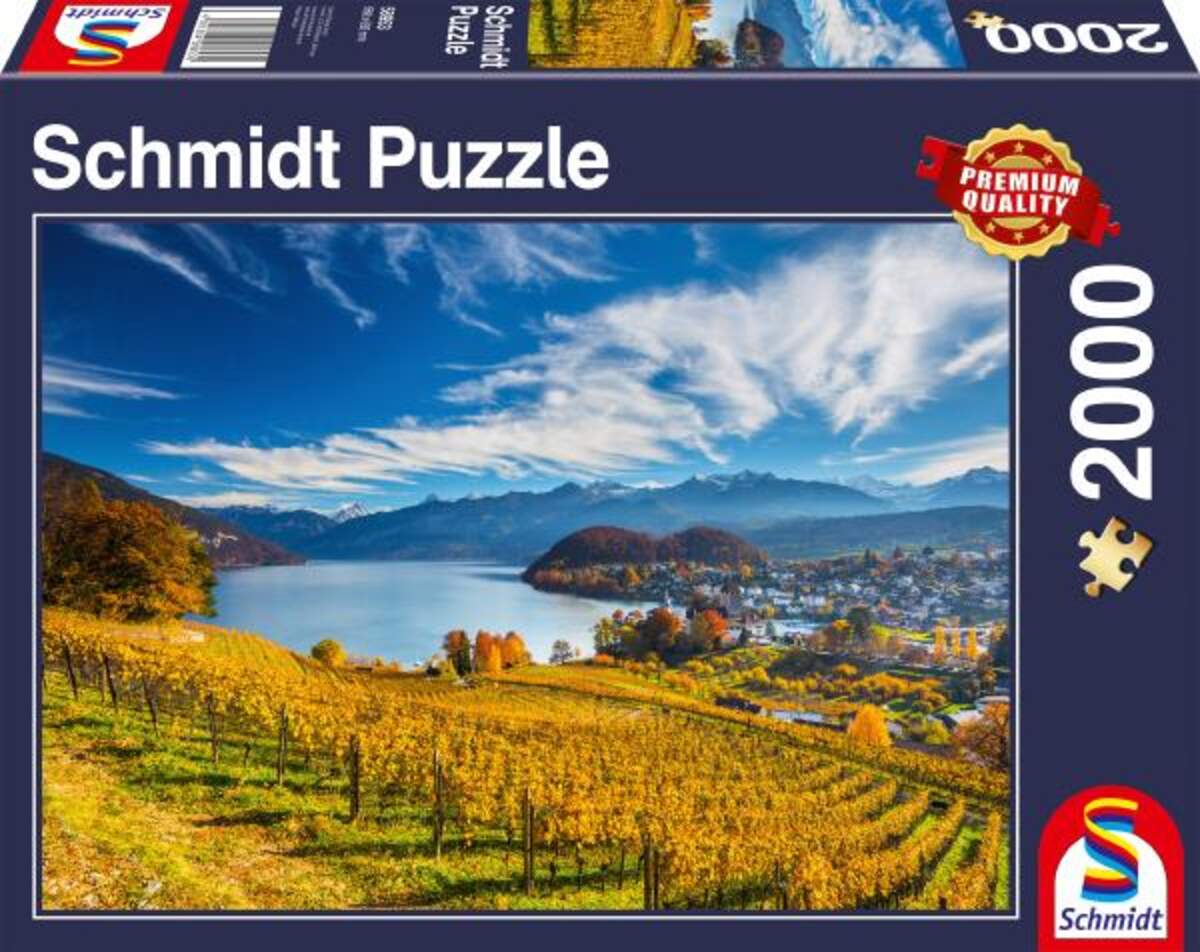 Schmidt Spiele Puzzle - Weinberge, 2000 Teile