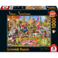 Schmidt Spiele Puzzle - Hundewahnsinn, 1000 Teile