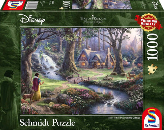 Schmidt Spiele Puzzle - Thomas Kinkade, Disney Schneewittchen, 1.000 Teile