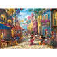 Schmidt Spiele Puzzle - Thomas Kinkade: Disney - Mickey und Minnie in Mexico, 6.000 Teile