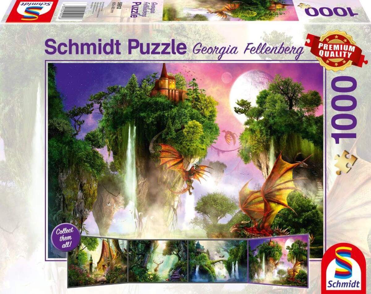 Schmidt Spiele Puzzle - Wächter des Waldes, 1000 Teile