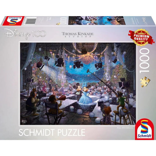 Schmidt Spiele Puzzle - Disney, 100 Jahre Sonderedition 1, Limited Edition, 1000 Teile