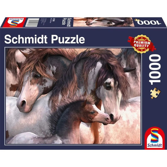 Schmidt Spiele Puzzle - Pinto-Herde, 1000 Teile