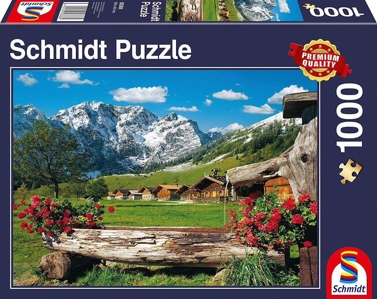 Schmidt Spiele Puzzle - Blick ins Bergidyll, 1000 Teile