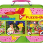 Schmidt Spiele Puzzle - Box im Metallkoffer Bibi Blocksberg, 2x60, 2x100 Teile