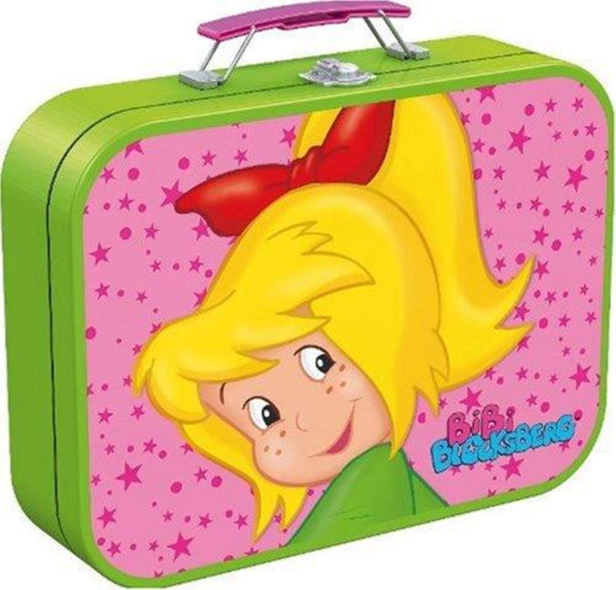 Schmidt Spiele Puzzle - Box im Metallkoffer Bibi Blocksberg, 2x60, 2x100 Teile