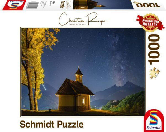 Schmidt Spiele Puzzle - Christian Ringer Lockstein Milchstraße, 1000 Teile