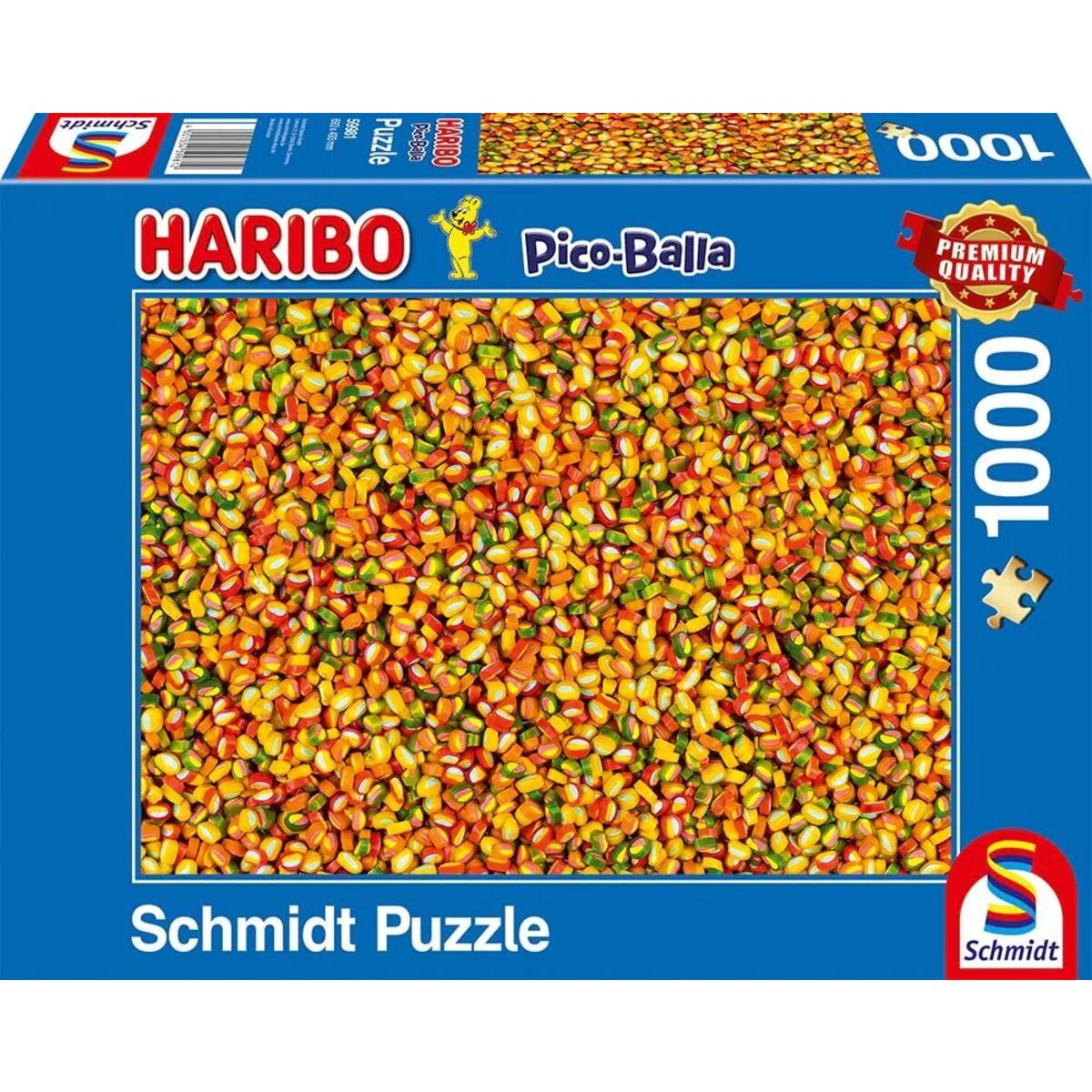Schmidt Spiele Puzzle Haribo: Pico-Balla, 1.000 Teile