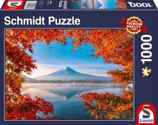 Schmidt Spiele Puzzle - Herbstzauber am Fuji 1000 Teile